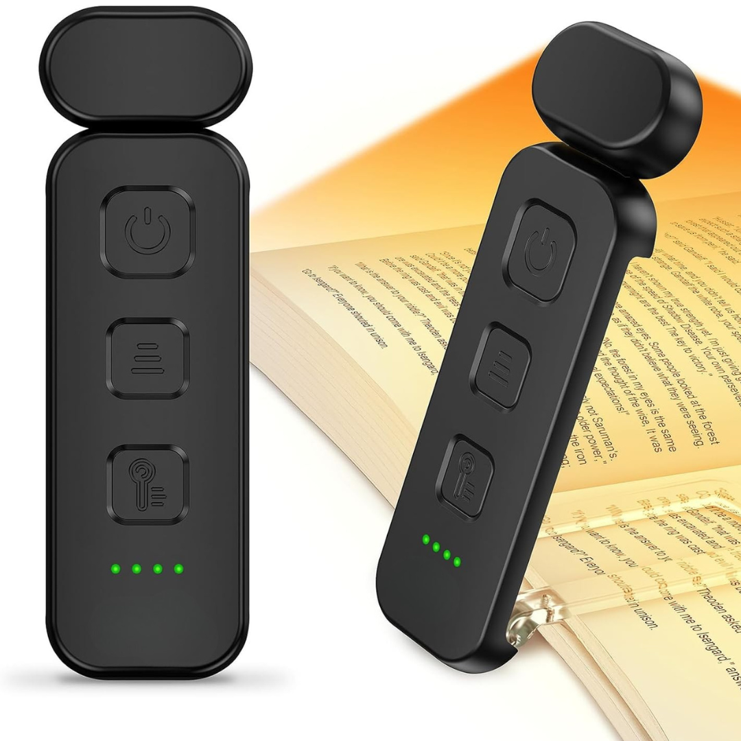 Boklampen – 3 ulike lysmoduser – 1 års garanti